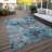 Alta Washable Abstract Indoor / Outdoor Rug-60411934