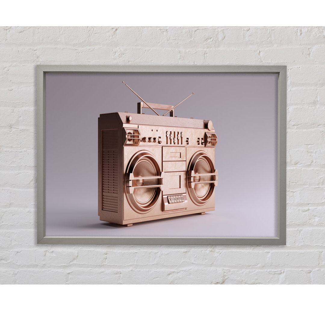 Boombox Simple - Drucken