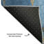 Tapis damassé de qualité supérieure lavable à la machine Otte AMF1784-1246982838