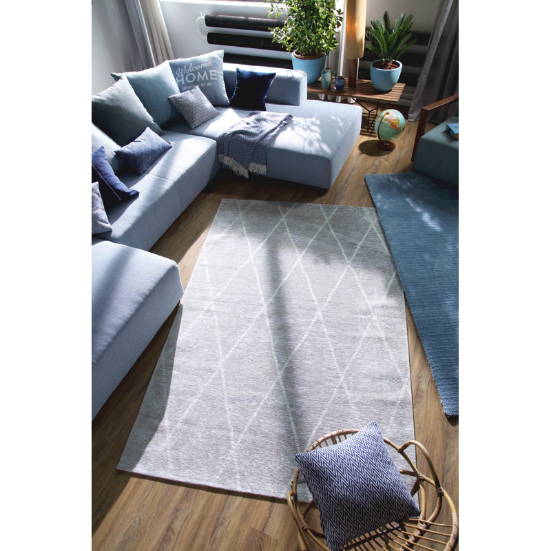 Fine Abstract Area Rug, Rectangle 80 x 150cm