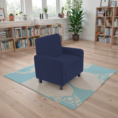 Fauteuil club modulaire Kid Comfort - bleu marine