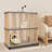 2-Layer Cat Solid Wood Cage-563779150