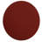 Red Round Wooden Side Table-404604757