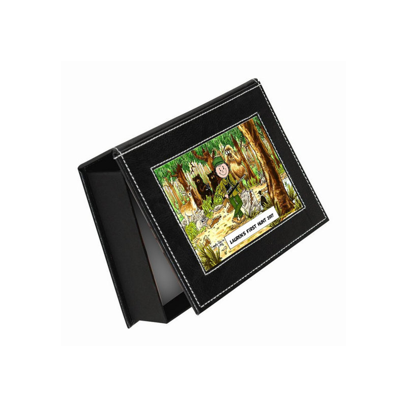 Boîte à mémoire personnalisable pour l’équipe de hunter