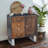 Solid Wood Accent Cabinet