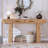 Country Style Console Table Rectangular Wooden Table Behind A Sofa Natural Wood Entryway Table Versatile For Entrance Hallway And Living Room-222496606