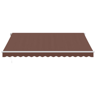 Manual Retractable Awning With LED