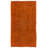 4.3x8 Ft Orange Handmade Turkish Wool Area Rug