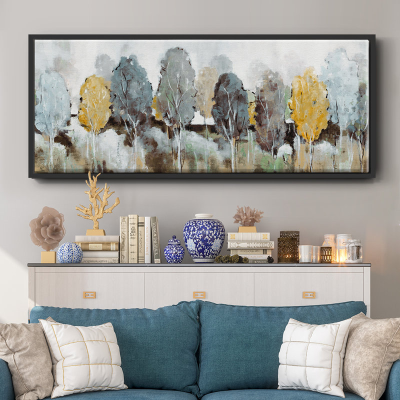 Golden Hour- Framed Canvas, 24" H x 60" W