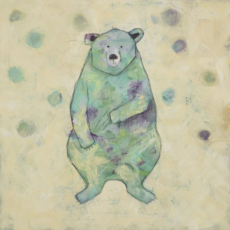 Animal Dots Neutral I by Judi Bagnato - Wrapped Canvas Print, 30.48cm H x 30.48cm W x 3.8cm D