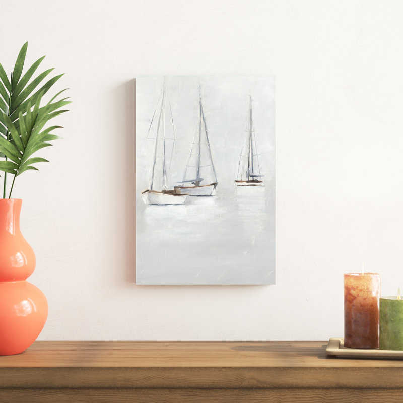 Foggy Harbor II, H 18 po x l 12 po x P 1,25 po