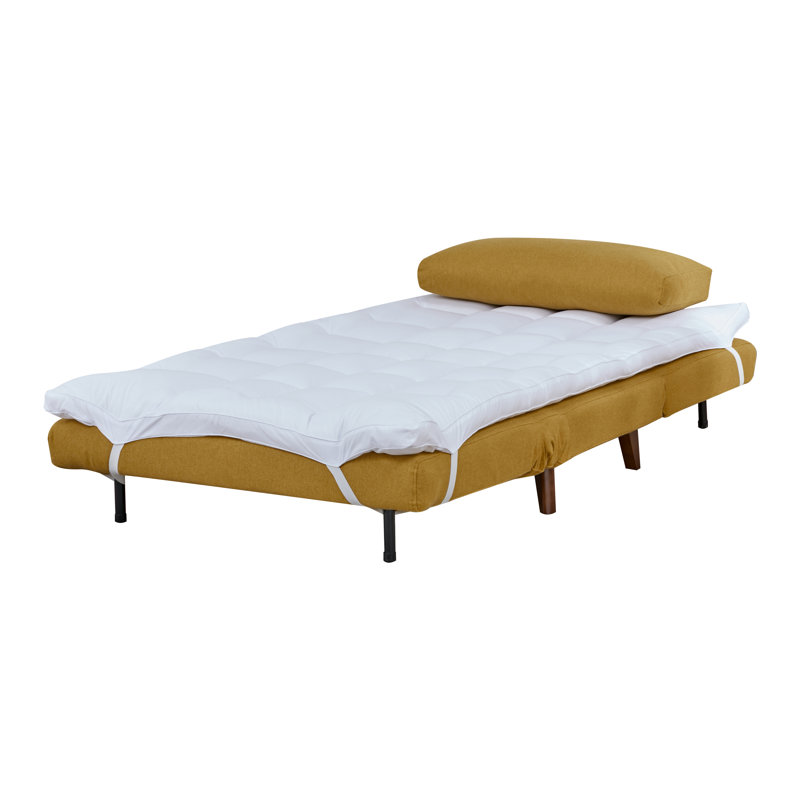 Dalvir Twin 40.55'' Upholstered Convertible Sofa
