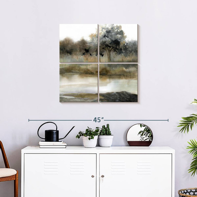 Alvord Silent Waters II, 26" H x 26" W