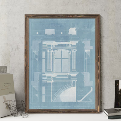 « details of french architecture ii » par paul cezanne-photo-cadre, reproduction d’art