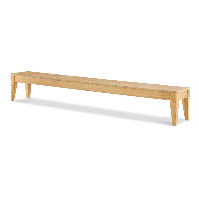 Banc d'extérieur en teck Drift