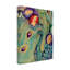 Art mural sur toile tendue - Amy Tieman «Jade Peacock», art mural pour le salon, la chambre à coucher ou le bureau - 35 x 47