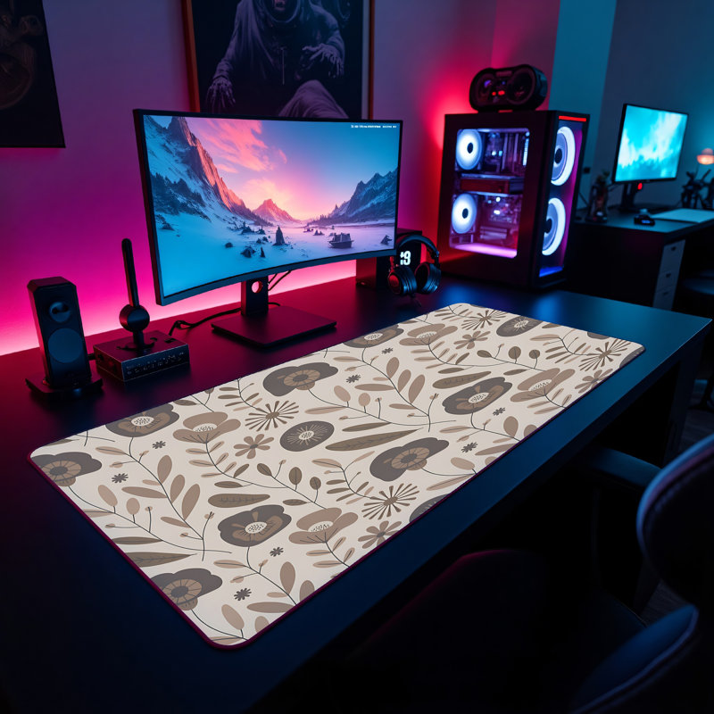 Polyester Desk Pad, 23.6x13.8