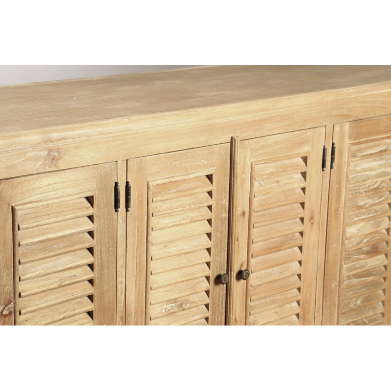 80'' Mahogany Wood Sideboard