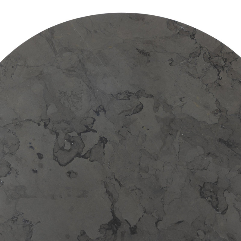 Nina End Table-Grey Italian Marble