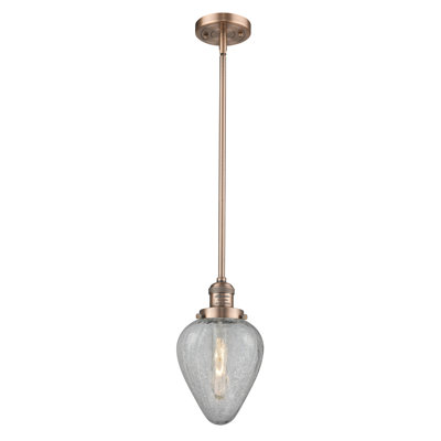 Luminaire suspendu géométrique 1 lumière Shauna