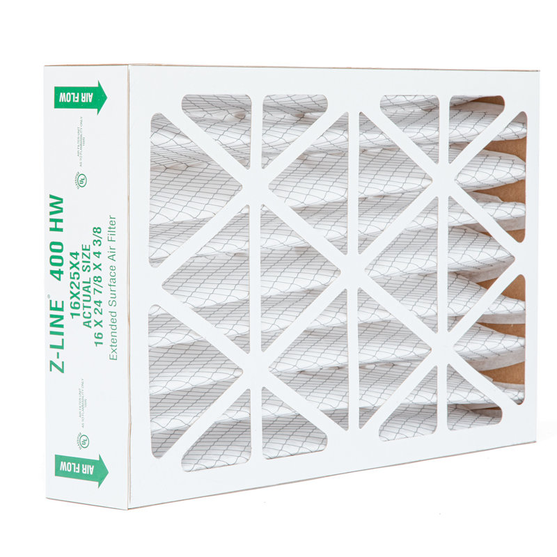 Glasfloss ZL MERV 10 Air Cleaner Filter Replacements for Honeywell, 25" H x 16" W x 4.38" D