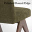 Chaise de salle à manger rembourrée en bois massif de 18 po Sueann (ensemble de 8)-133068873