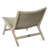 Almira Teak Outdoor Armless Lounge Chair-52464168-70225737