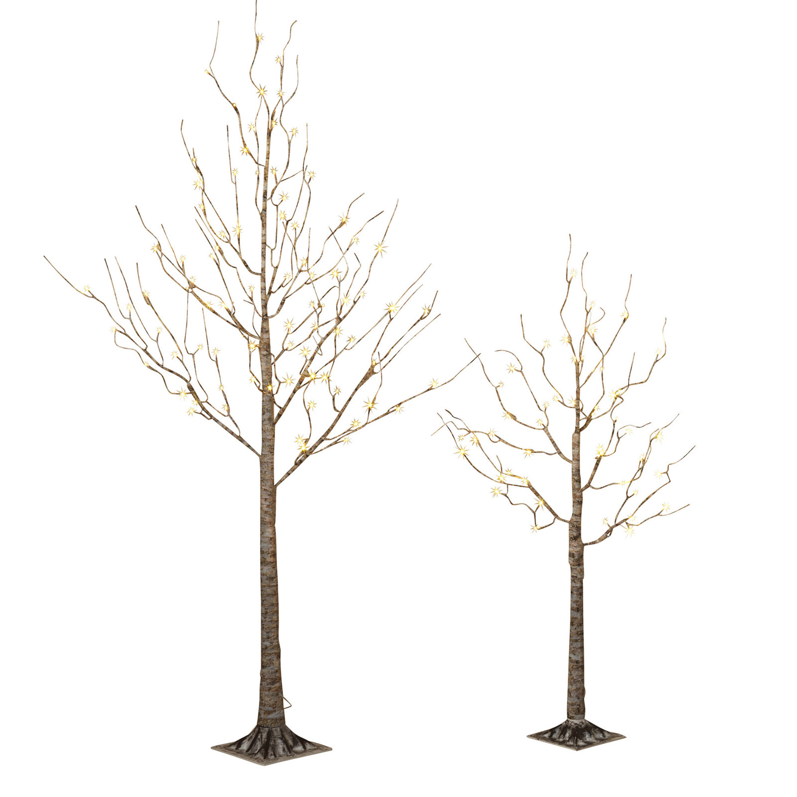60' Lighted Artificial Pine Christmas Tree