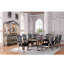 2 chaises avec accoudoirs gris, argent et platine