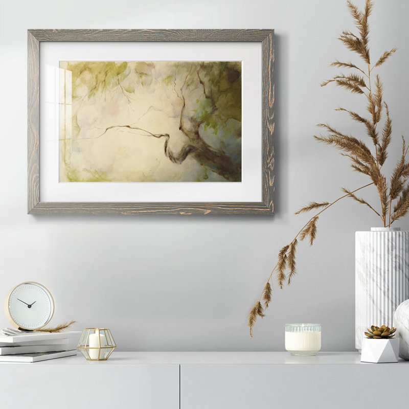 Verdant April, reproduction d'art sur toile, H 28 po x l 42 po x P 1,5 po, Gris