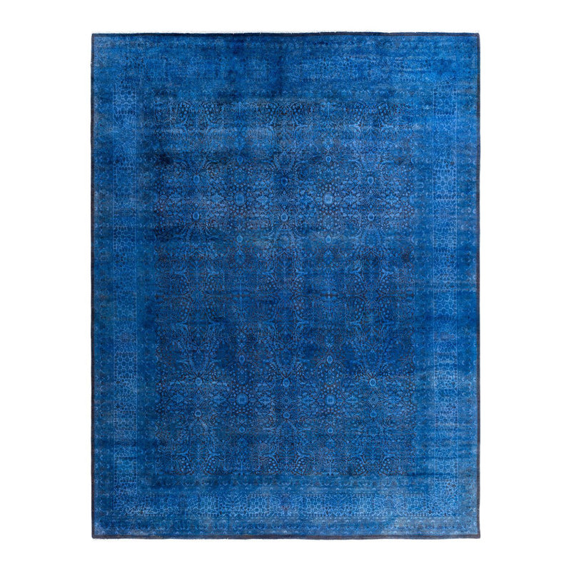 Ivera One-of-a-Kind 9' 1" X 11' 9" Hand Knotted Area Rug