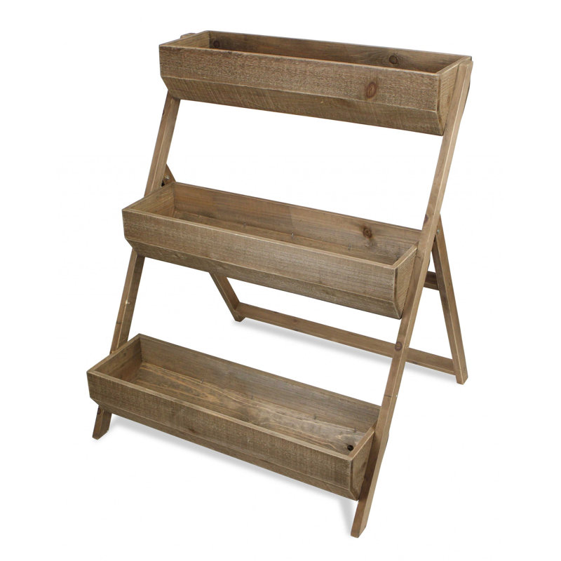 Support pour plante à 3 niveaux