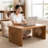 Small Bamboo Floor-standing Coffee Table, Foldable Low Table, Suitable For The Living Room, As A Coffee Table, Or As A Dining Table