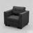 Chenille Armrest Chair Storage Single Chair-453466736
