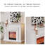 Beige Solid Wood Electric Fireplace-87337480