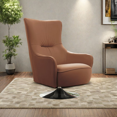 Chaise rotative ergonomique à haut dossier