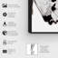 Papillon monochrome II - photographie sur toile-55159010-55159014