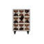 Armoire de véranda moderne en bois massif simple