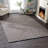 Dainty Diamond Navy/Ivory Handwoven Cotton Rug-1516833086