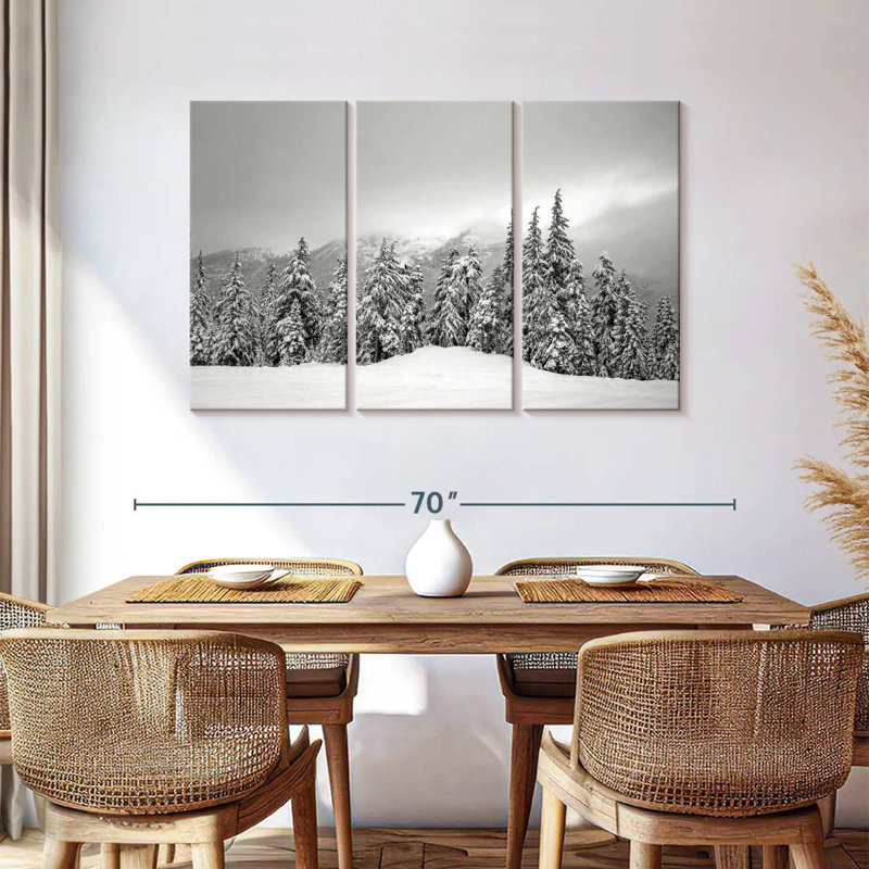 Paysage d'hiver Alvord Whistle, H 36 po x l 57 po