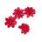 Kurt Adler 35-Light Red Poinsettia Light Set