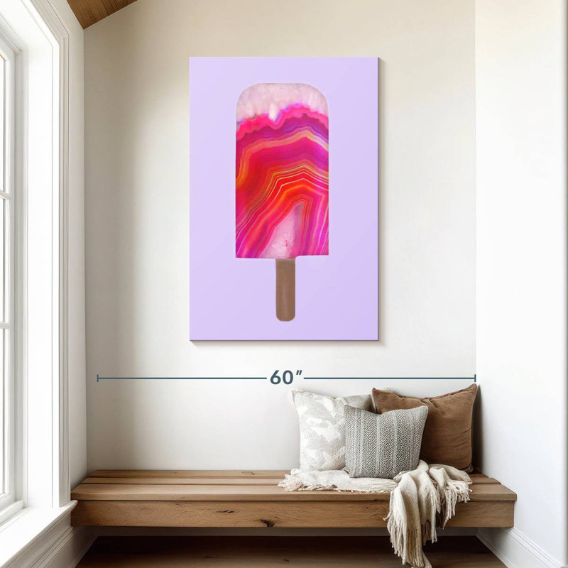 Yarlin Agate Popsicle, 45" H x 30" W
