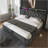Upholstered Bed, 360 Surround LED Function, Buttons/Apps/Remote Control, Hydraulic Storage Bed With USB Type-C Charging-1666764955-1666764954