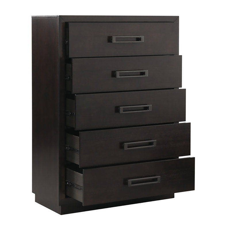 Broadnax 40'' W 5 - Drawer Dresser