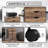 Brixen 7 Drawer Storage Cabinet, rolling storage office cabinets-579176928