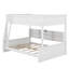 Bunk Bed With Storage Cabinets And USB Ports-944787822-944787823