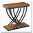 Modern 2-Tier Bedside Table Console Table