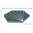 Spark C 7.87" x 9.09" Cement Patterned Wall & Floor Tile-66657162