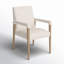 Visalia 19.5'' H Upholstered Beech Arm Chair-266958919