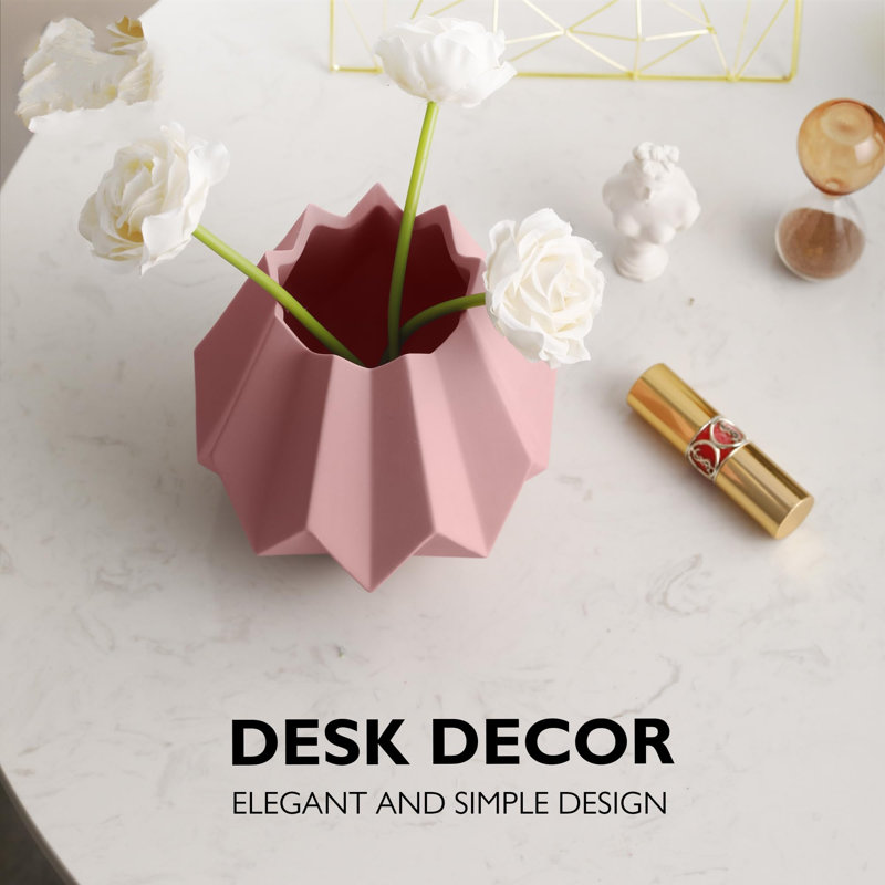 Curtavious Floor Vase 1, Pink